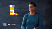 American Sign Language Medicine GIF by ASL Connect