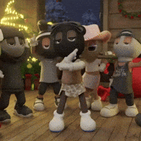 All I Want For Christmas Dancing GIF by a KID called BEAST