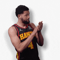 Great Job Applause GIF by Atlanta Hawks