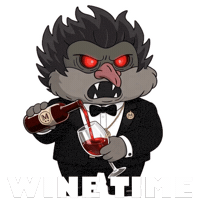 Red Wine Cheers Sticker