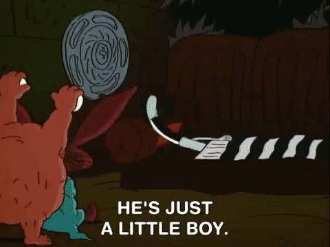nickrewind giphydvr nicksplat aaahh real monsters giphyarm002 GIF