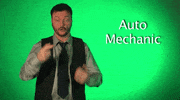 sign language auto mechanic GIF by Sign with Robert