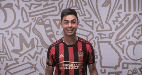 Soccer Wink GIF by Atlanta United
