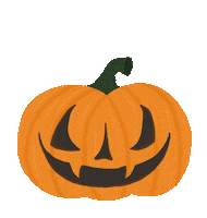 Jack O Lantern Smile Sticker