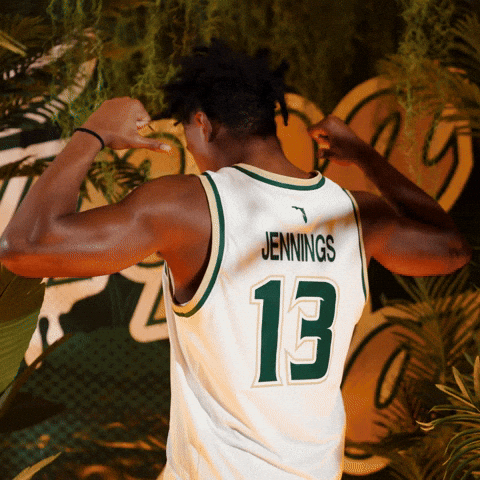 South Florida Basketball GIF by USF Athletics