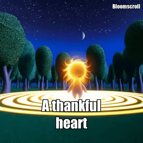 Wisdom Gratitude GIF by Bloomscroll
