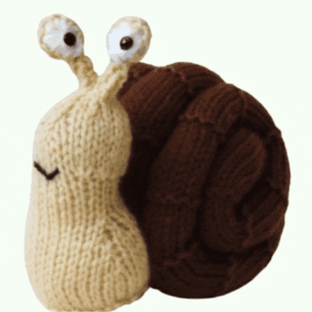 Snail Smile GIF by TeaCosyFolk