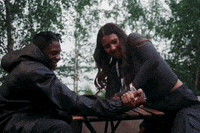 heystephtv fight artist rap strong GIF