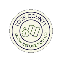 doorcounty wisconsin leave no trace door county know before you go Sticker