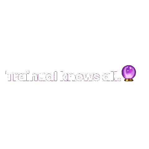Learn Crystal Ball Sticker by Trainual