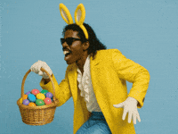 Easter Bunny GIF by Jukebox Saints