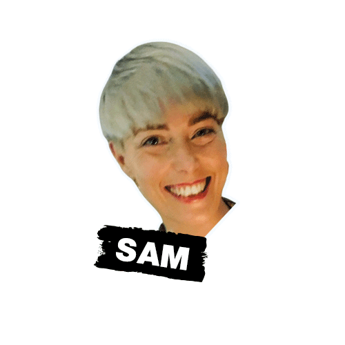 S B Sam Sticker by Strong + Bendy