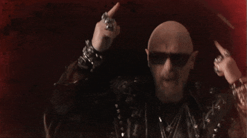 look up judas priest GIF by Columbia Records UK