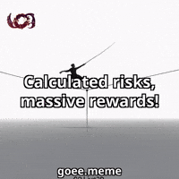 Risk Reward GIF by Goeememe