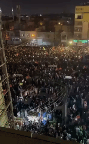 Protesters Take to Streets of Karachi