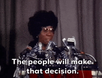 Shirley Chisholm GIF by GIPHY News