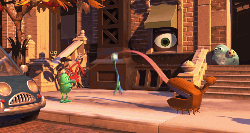 Monsters Inc Morning GIF by Disney Pixar