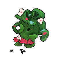 Scared Oh No Sticker