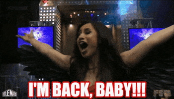 Im Back Fallen Angel GIF