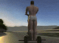 Underwear Ultimate Muscle Roller Legend GIF