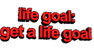 goal life Sticker by AnimatedText