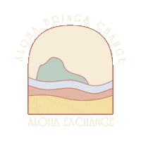 Hawaii Sunrise Sticker by Aloha Exchange