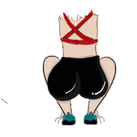 bymissbello girls strong crossfit girl power Sticker