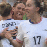 Olympic Games Hug GIF by NBC Olympics