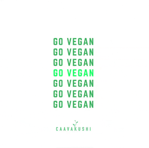 Go Vegan Plant-Based GIF by Caavakushi