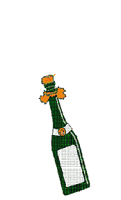 Champagne Bachelorette Party Sticker