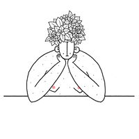 wondering think outside the box GIF by carmelacaldart