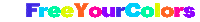 wecolor freeyourcolors Sticker by We Color Festival