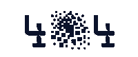 Pixel Space Sticker by CasermaPassalacqua
