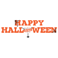 Trick Or Treat Halloween Sticker by Bill Miller Bar-B-Q