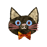 Cat Ribbon Sticker