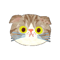 Cat Ribbon Sticker