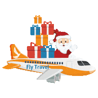 flytravelgoo fly paris flying familia Sticker
