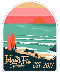 IslandFinPoke beach sunset island fin islandfin GIF