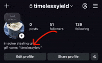 Instagram Profile GIF