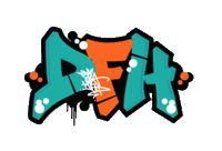 df4 pat40 Sticker by Milky Lane