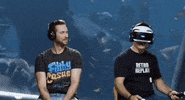 RETROREPLAY excited vr virtual reality nolan north GIF