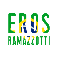 flag Sticker by Eros Ramazzotti