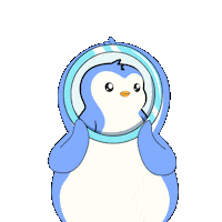 Crypto Penguin Sticker by Pudgy Penguins