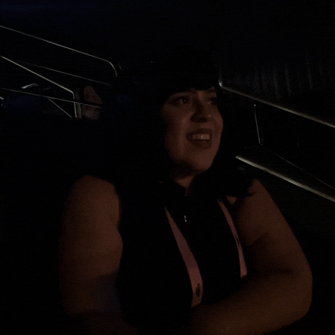 Movie Theater Laughing GIF