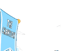 We Are The Champions Thank You Sticker by Pudgy Penguins
