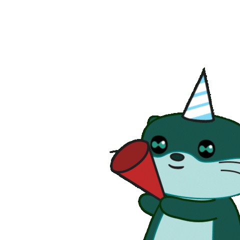 Celebrate Happy Birthday Sticker by Odd Otties