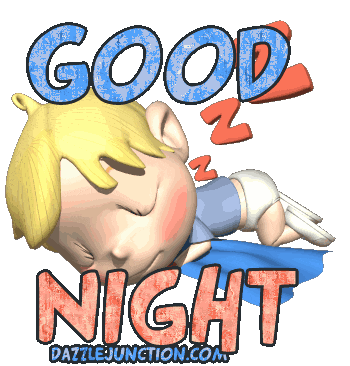 tired good night Sticker
