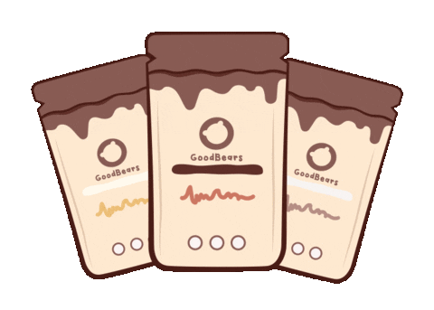 Bear Chocolate Sticker by GoodBears