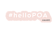 Porto Alegre Hello Sticker by AMARO