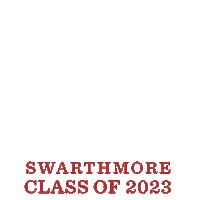 Classof2023 Sticker by Swarthmore College